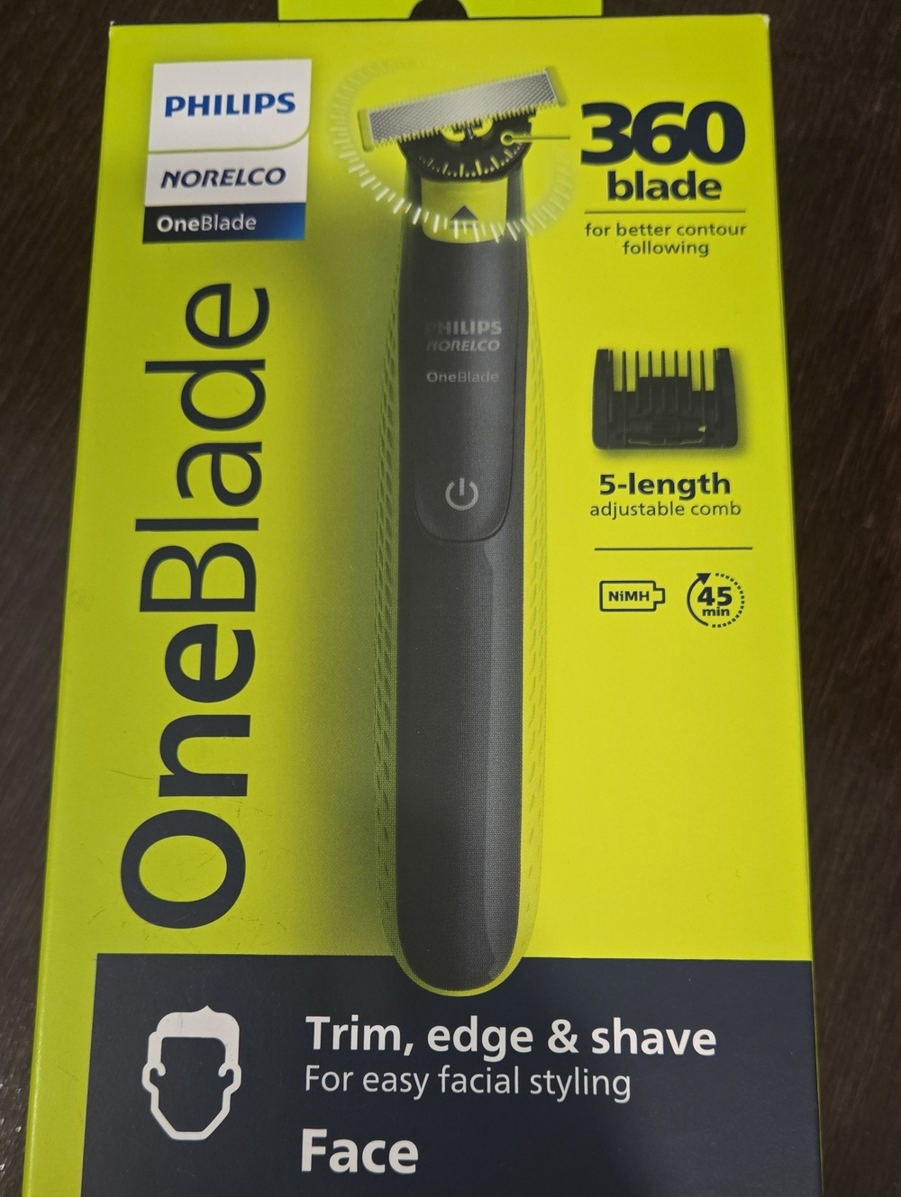 OneBlade Face Trimmer - Black